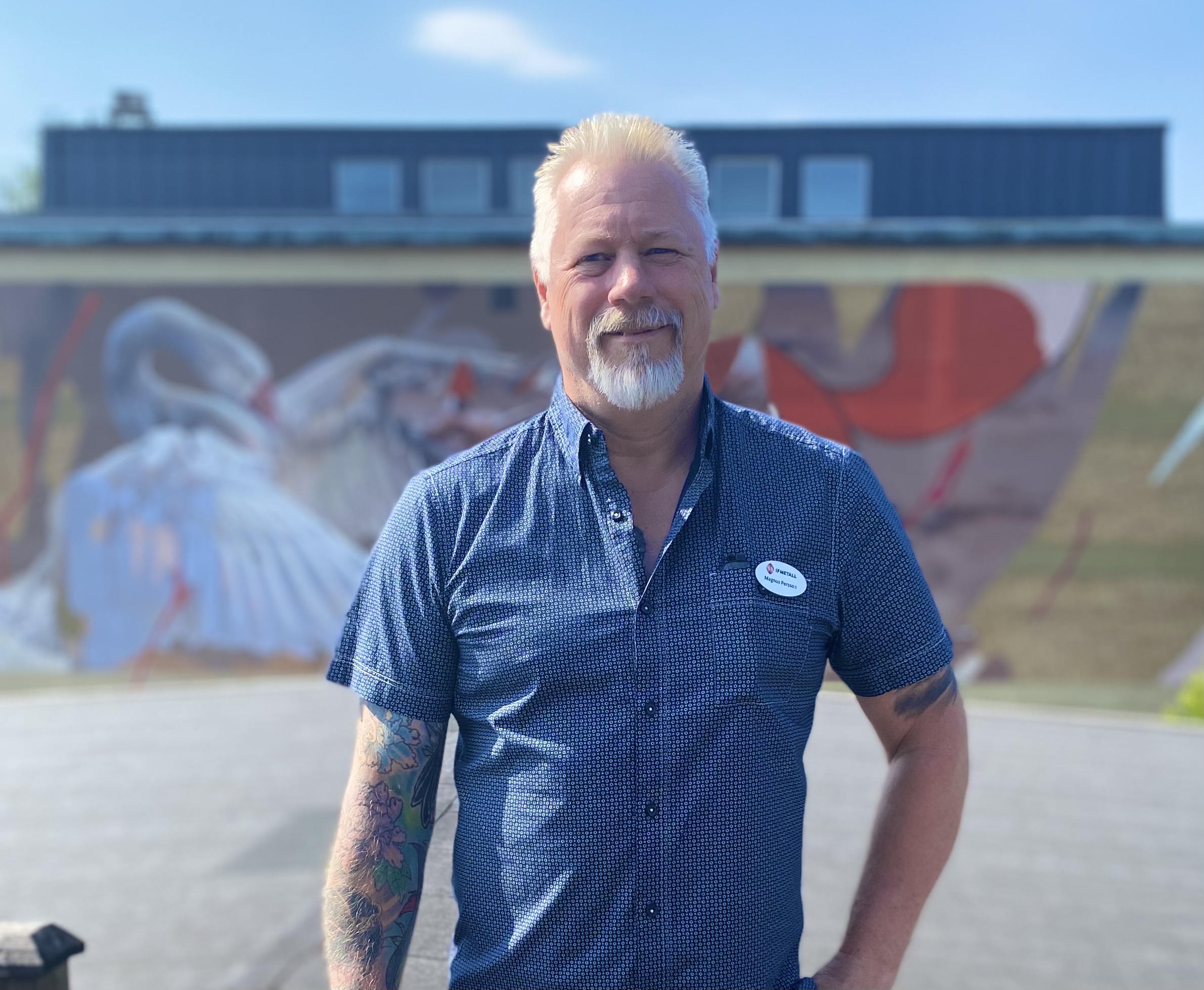 Magnus Persson, ordförande IF Metall Borås