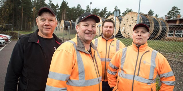 Klubbstyrelsen på Vida i Falun. Fotograf: Henrik Hansson