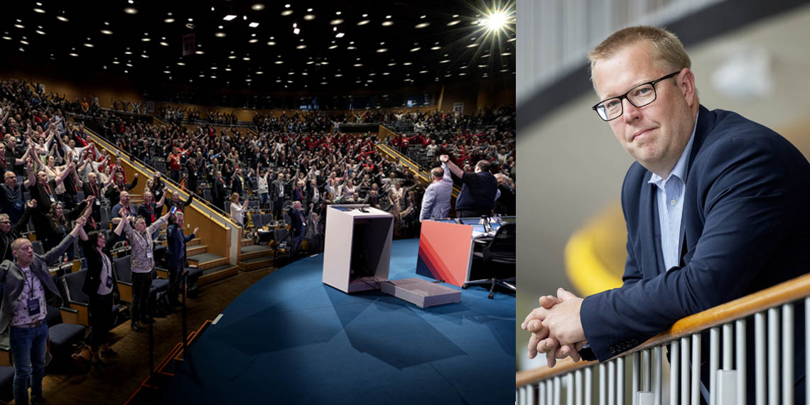 Foto från kongressen 2025 och Martin Gunnarsson