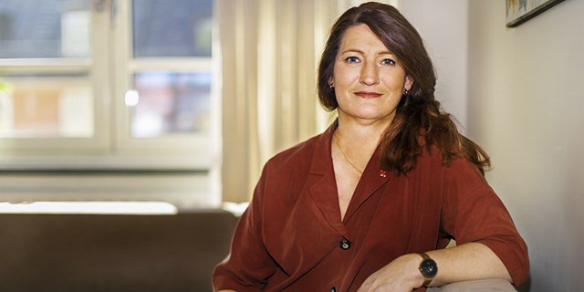 Porträtt av Susanna Gideonsson, ny ordförande för LO från 15 juni 2020.