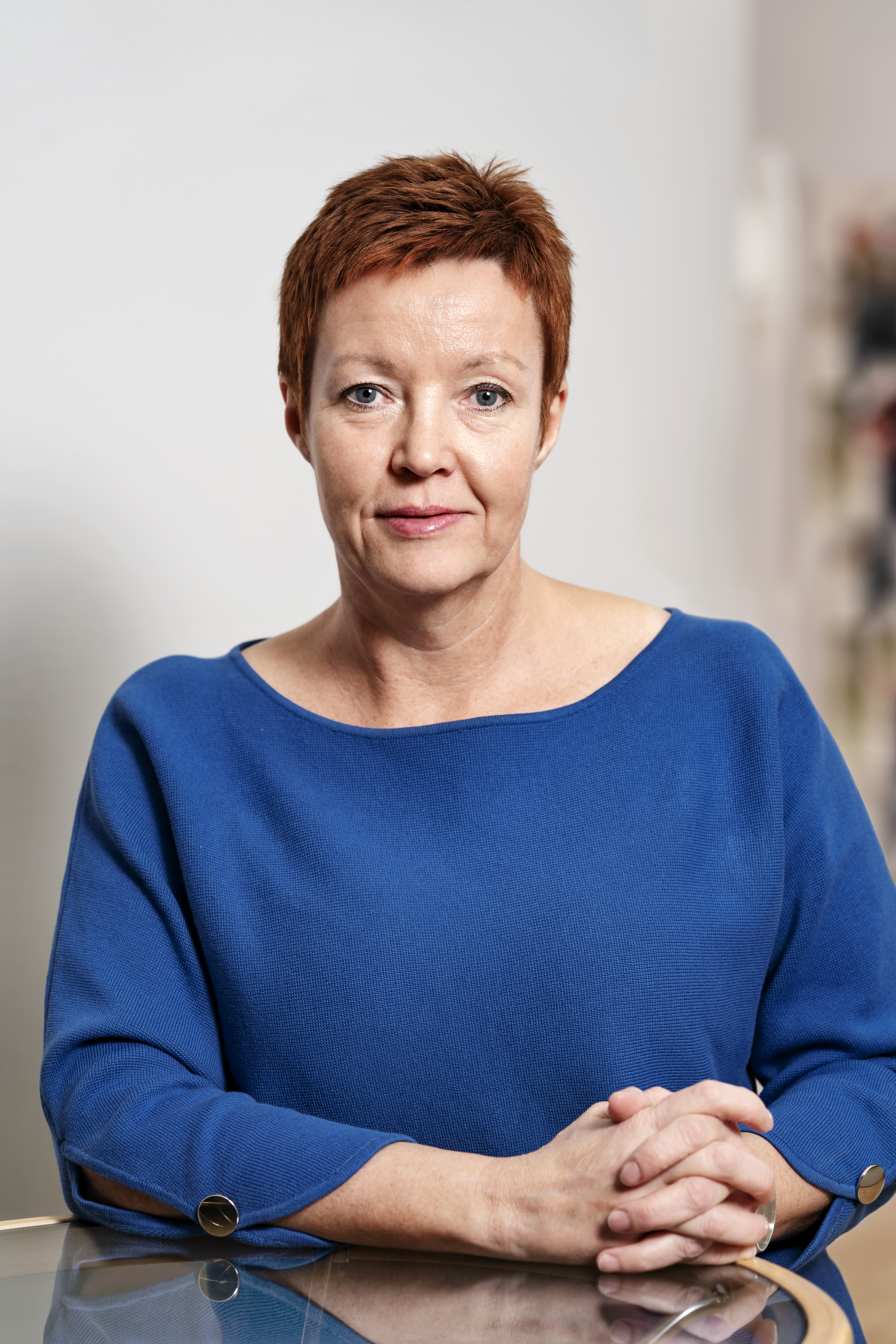 Porträttfoto av IF Metalls förbundssekreterare Anna Jensen Naatikka.