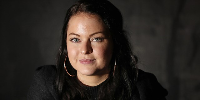 Porträtt av Linda Leifsdottir, skolinformatör IF Metall Östergötland.