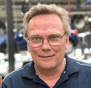 Bernt Nordlund Porträtt av Bernt Nordlund, Möller Bil i Örebro