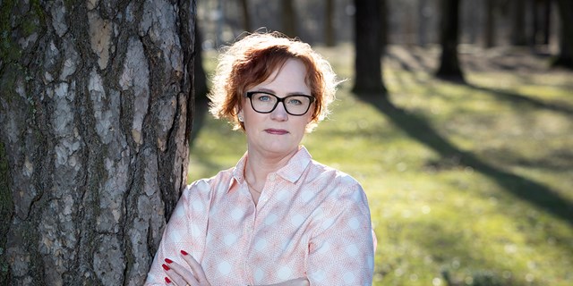 Porträtt av Lina Skoglund, ombudsman IF Metall.