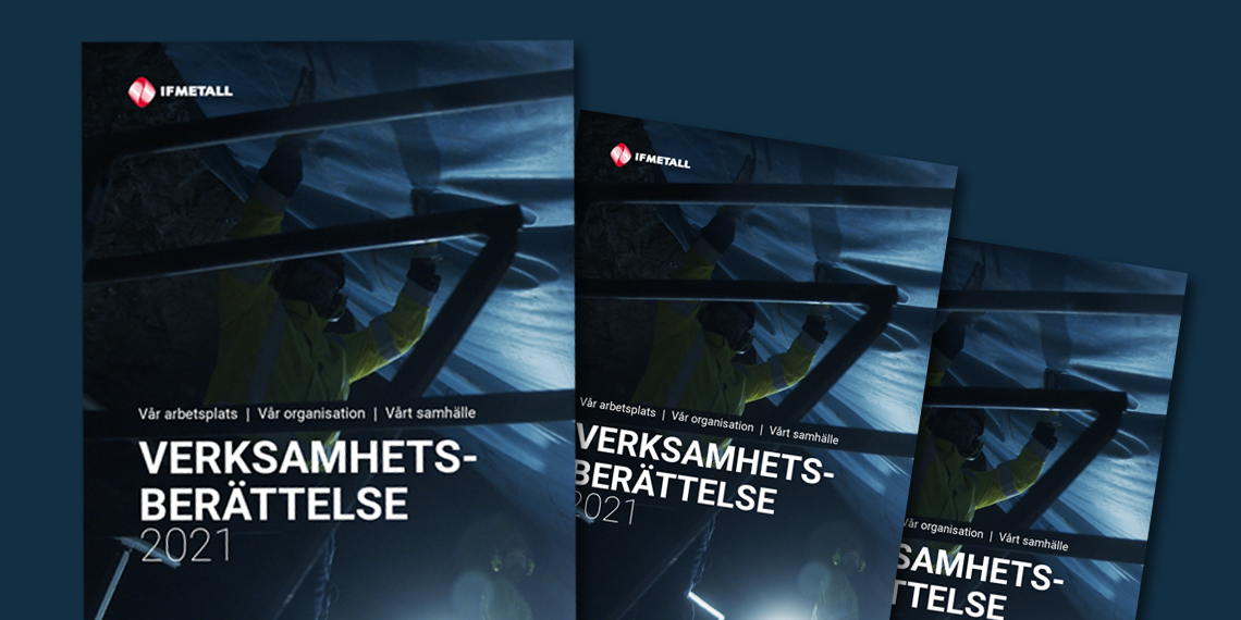 Omslagen till verksamhetsberättelsen