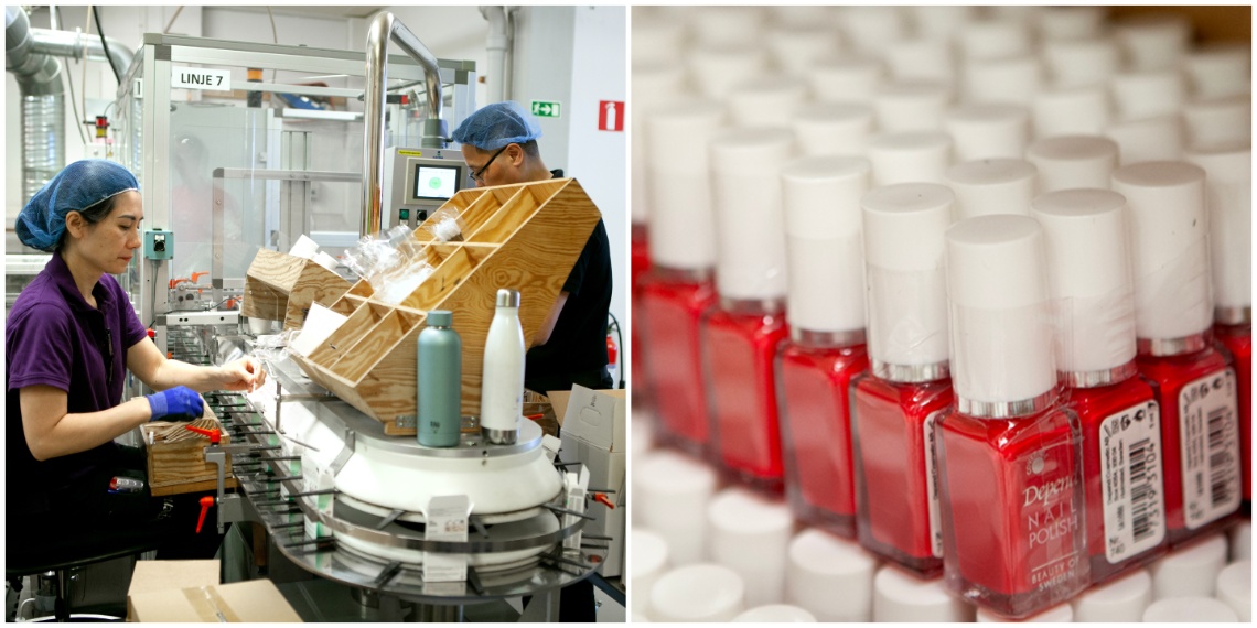 Miljöbild från Depend Cosmetic i Halmstad.