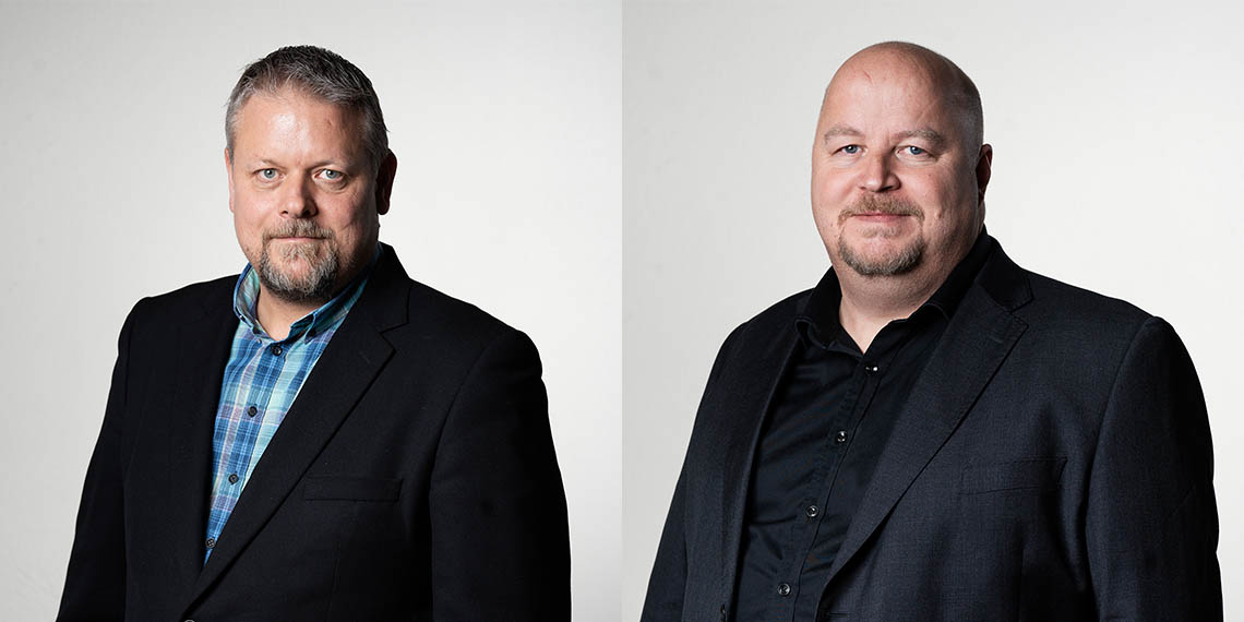 Conny Lundberg och Patrick Kihlberg