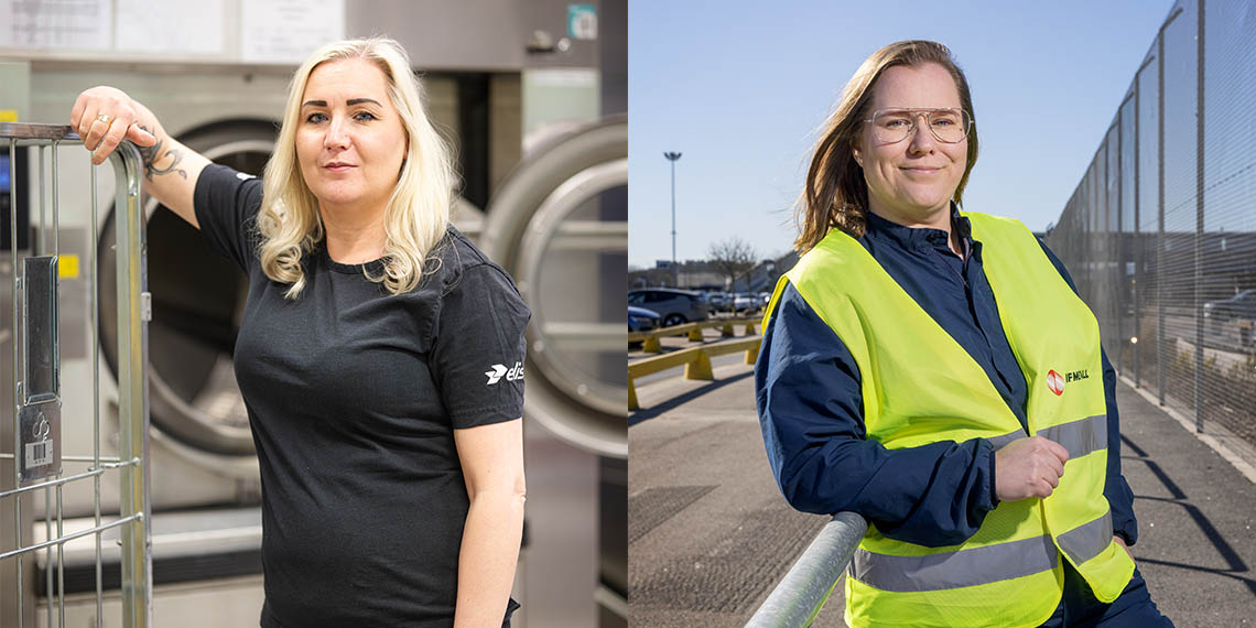 Emilia Nieminen Holm och Carina Staf