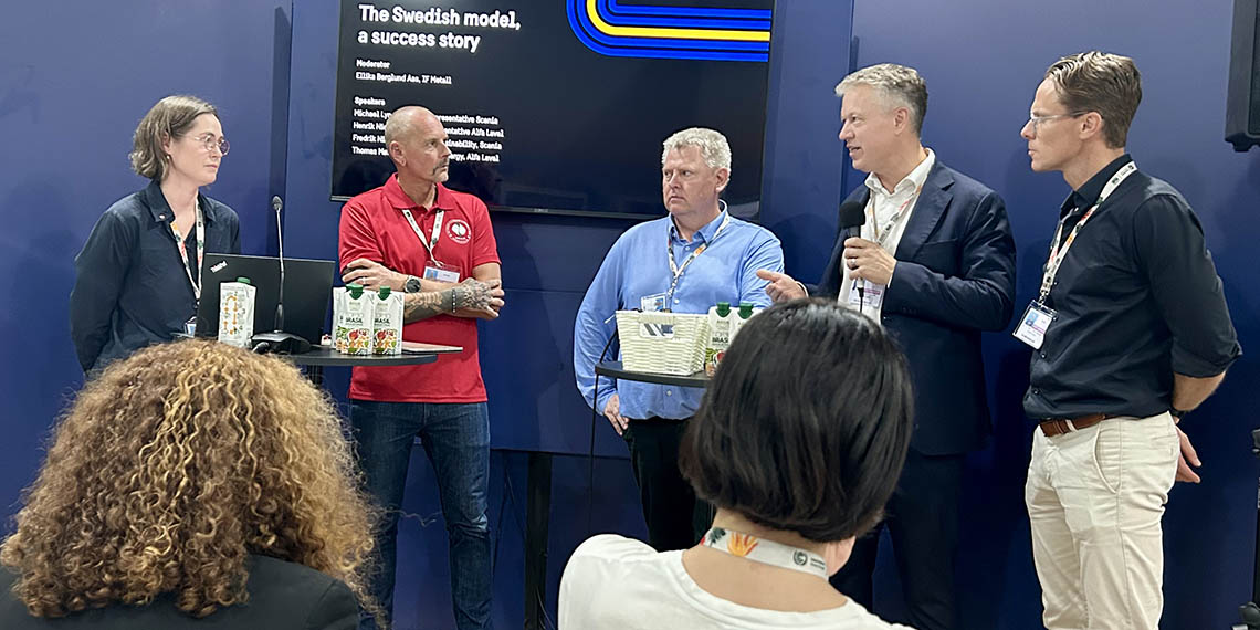 Från ett av seminarierna på COP30