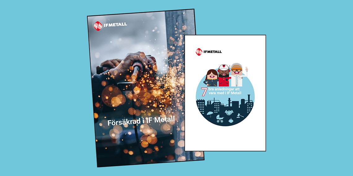 Omslagen på två trycksaker