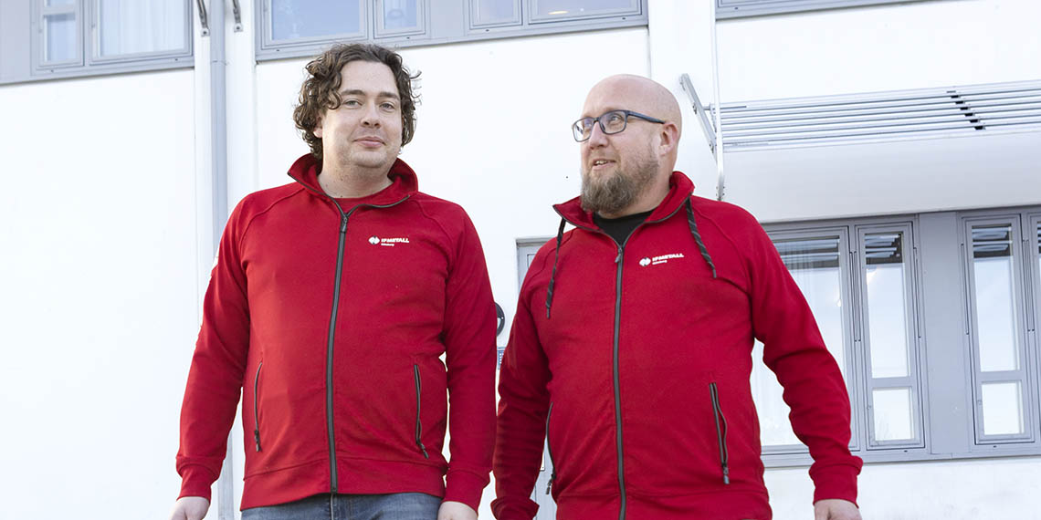 Gustaf Engbusk och Patrik Johansson