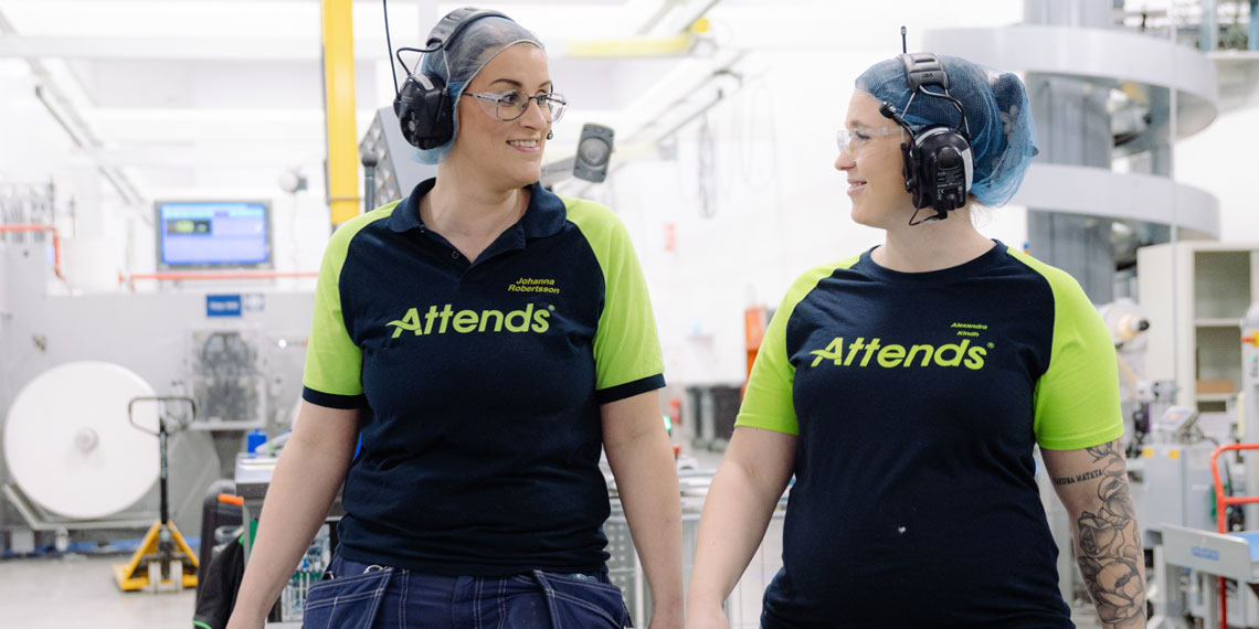 Johanna Robertsson och Alexandra Kindh