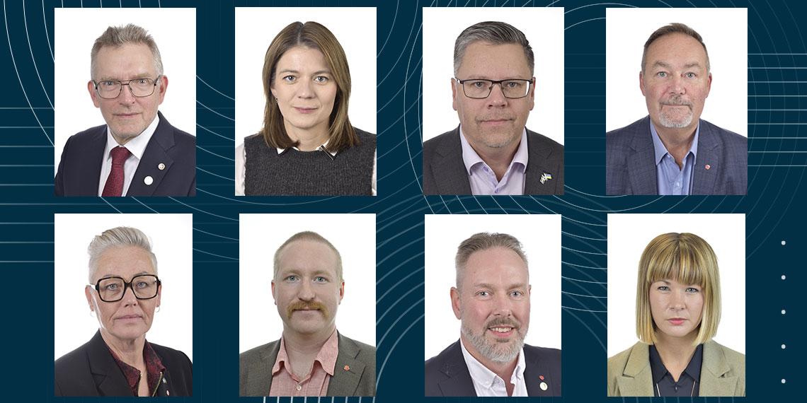 IF Metalls åtta riksdagsledamöter